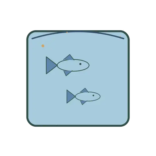 Retro Sardine Tin — Original Design Artwork Original Retro Sardine Tin illustration for cross stitch PDF design, not a photo of a stitched piece
