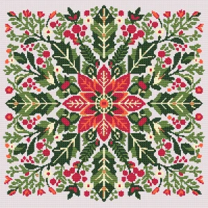 christmas-mandala-cross-stitch-pattern-preview Mandala Cross Stitch Pattern ready
